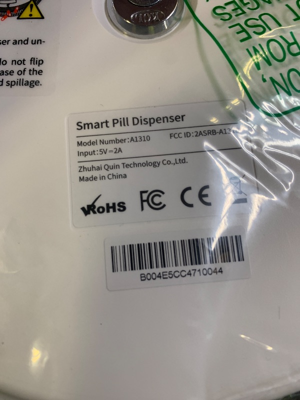 Photo 1 of Colorwing® 2025 Smart Pill Dispenser for Seniors - 31-Slot Automatic Medication Organizer with Bluetooth Alarms, Fingerprint & Mechanical Dual Lock, Daily Timed Dispenser (Elderly-Friendly Design)