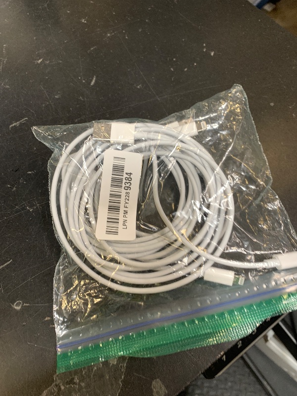 Photo 1 of 3 Pack Apple MFi Certified Charger Cable 6ft, Lightning to USB Cable Cord 6 Foot, 2.4A Fast Charging,Apple Phone Long Chargers for iPhone 13/12/11/11Pro/11Max/ X/XS/XR/XS Max/8/7/6