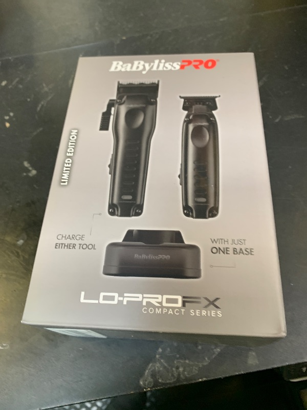 Photo 1 of BaBylissPRO High Performance Compact LOPROFX Clipper and Trimmer Prepack