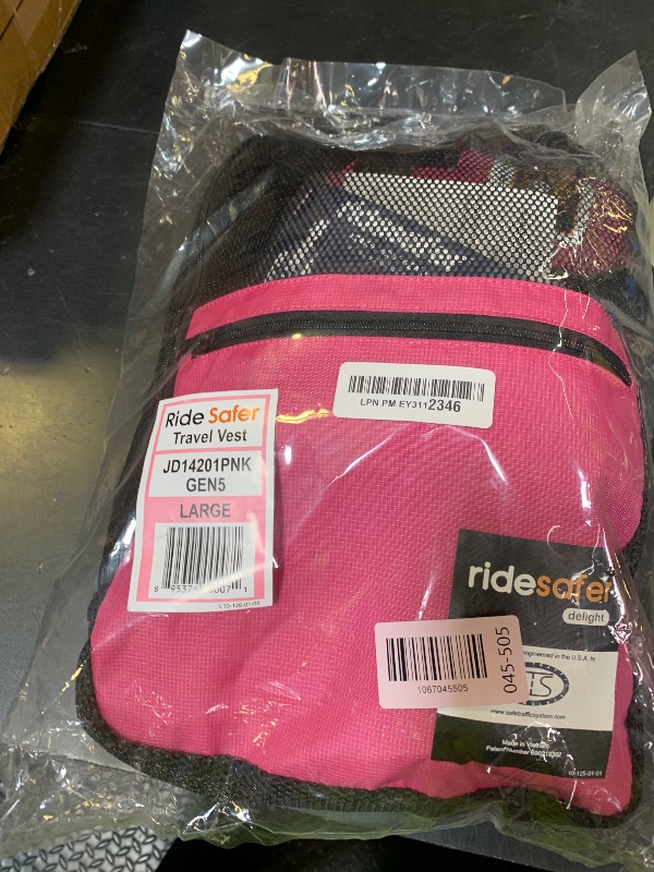 Photo 1 of Safe Traffic System Ride Safer Travel Vest Gen 5, Large, Gray