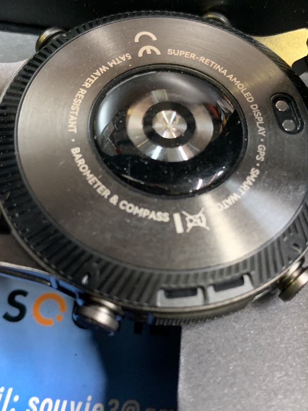 Photo 1 of 2026 AI Smart Watch with Standalone GPS & Offline Maps, 5ATM Waterproof, 1.43" AMOLED, 21-Day Battery, 178 Sports Modes, Compass, Heart Rate/SpO2/Stress/Sleep Monitor, for Android iOS Men Women Black