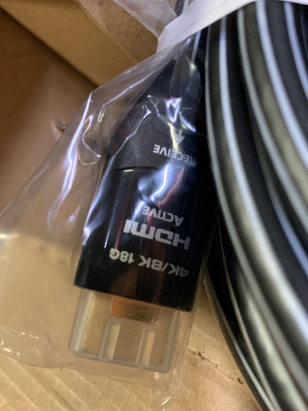 Photo 1 of AudioQuest 10m Pearl 18 2.0b HDMI Cable - 4K/8K Ultra HD, In-Wall Rated, High-Speed, 18Gbps, HDR, eARC