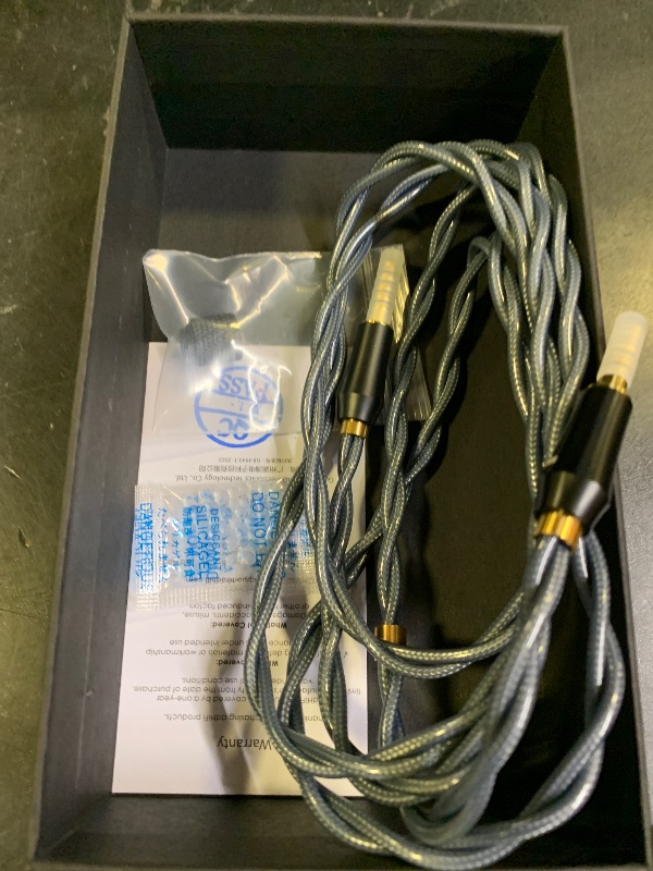 Photo 1 of DD ddHiFi BC150B Double Shielded Silver Headphone Upgrade Cable, 3.5 mm with Extended Tip Connectors, Fits Beyerdynamic, Meze Antonia, TAGO, HarmonicDyne, Focal Clear MG, Focal Celestee, 145cm