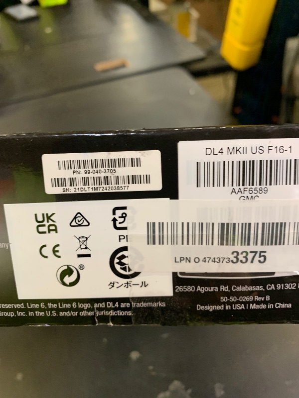 Photo 1 of Line 6 DL4 MKII Delay Modeler, Green