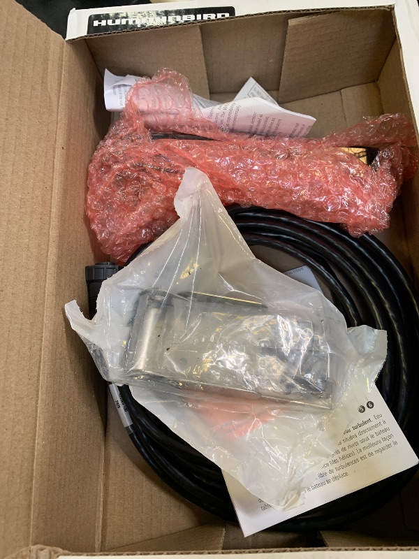 Photo 1 of Humminbird Transom Temperature Transducer for SOLIX with MEGA Side/Down Imaging+ and Dual Spectrum CHIRP Sonar – XM 14 HW MSI T