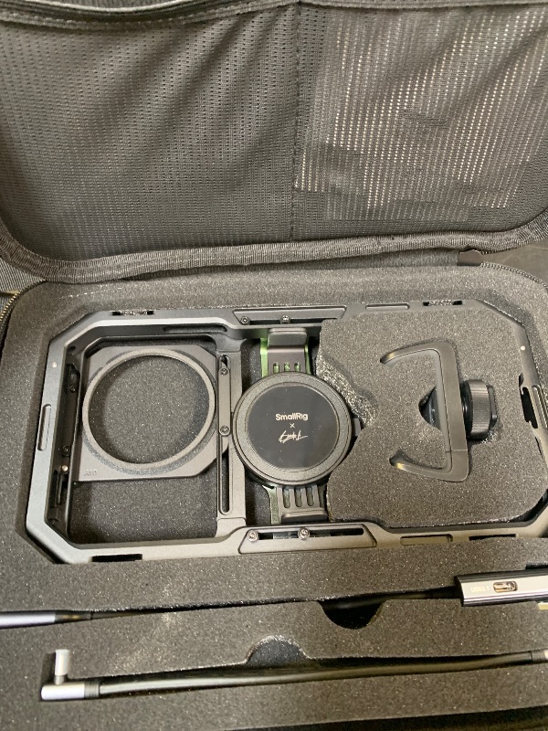 Photo 1 of SmallRig x Brandon Li All-in-One Mobile Video Kit, Quick Release Universal Phone Video Rig Kit for iPhone for Samsung for Pixel, with Wireless Rotatable Handles for M.2 SSD w 67mm VND Filter - 4596