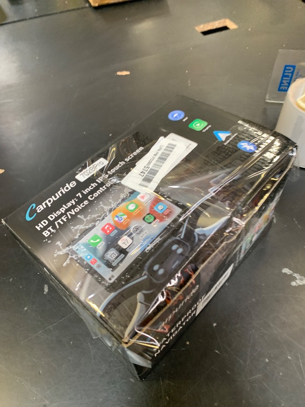 Photo 1 of Carpuride W702B PRO Motorcycle Carplay Screen for BMW R1200GS R1250GS S1000XR Motorcycle, 7 inch Waterproof Touchscreen, Portable Carplay/Android Auto GPS Navigation for Motorbike, Dual Bluetooth