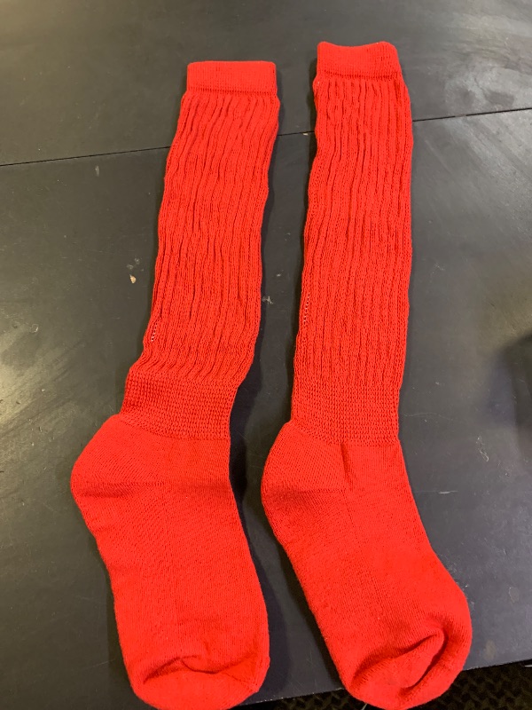 Photo 1 of Red Long Socks Kid Size