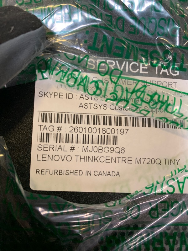 Photo 1 of Lenovo M720Q ThinkCentre Mini PC | Windows 11 Pro | Intel i5-8400T | 32GB RAM + 1TB NVME | 5G WiFi + BT | Home or Office Micro Desktop Computer (Renewed)