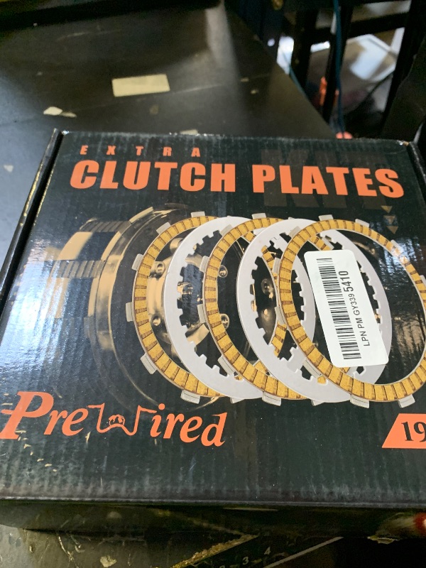 Photo 1 of Twin Cam Extra Clutch Friction Steel Plates 19pcs Clutch Kit Compatible with Harley 1999-2017 Softail Dyna Touring Trike Models,1998-1999 Evolution 1340