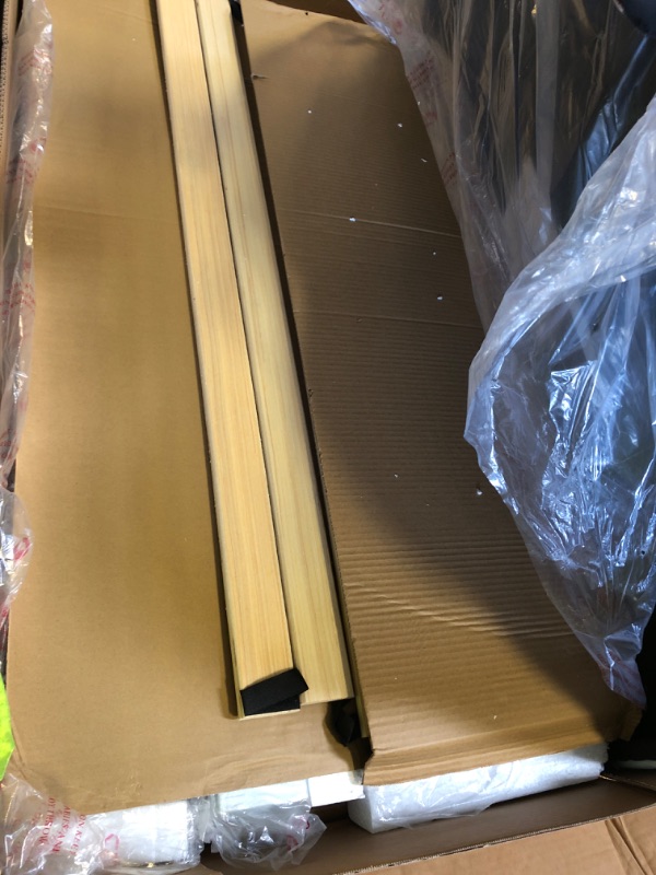 Photo 1 of IDEALHOUSE Twin Size Bed Frame for Kids with LED Lights & Adjustable Headboard, Cute Bear Design, Soft Velvet Fabric, Solid Wood Slat Support, Noise-Free, Easy Assembly, Blue (No Drawer)