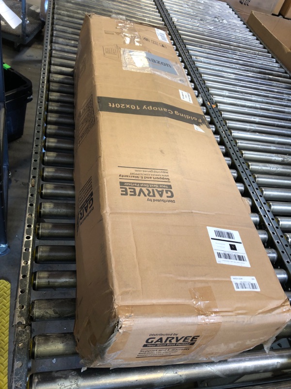 Photo 1 of Garvee 10x10 Pop Up Canopy Tent, Heavy Duty Commercial Instant Shelter with One-Person Setup, UPF 50+ Waterproof, 100 Sq Ft Shade for Outdoor Events, Camping, Farmers Market
