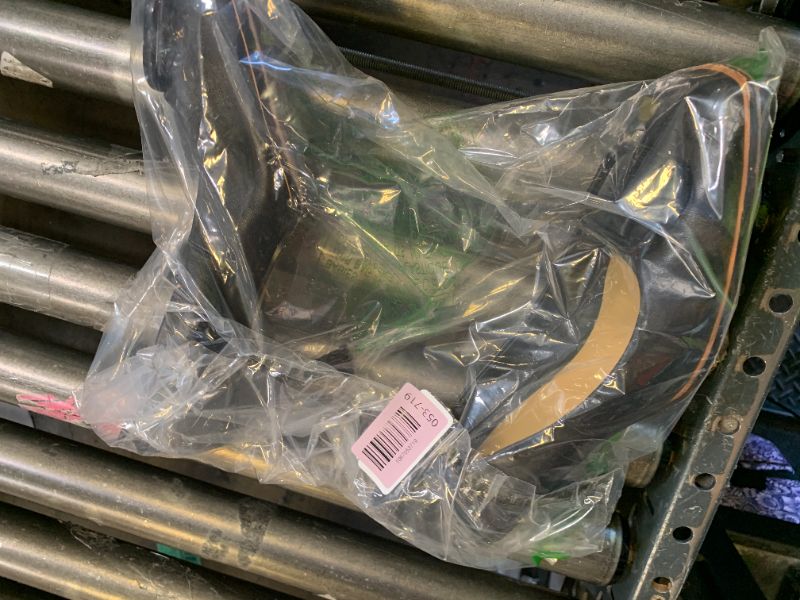 Photo 1 of TinaCus Women's Genuine Leather Square Toe Handmade Stiletto Mid Heels Pumps Shoes with Buckle(Black, US9.5)