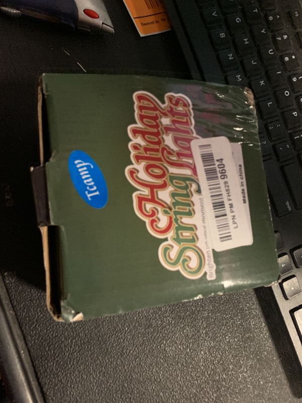 Photo 1 of Tcamp 164 Feet 500 LED Christmas Lights, 8 Modes Christmas Tree Lights with Timer Memory Function, Green Wire Starry Fairy String Light for Xmas Tree Halloween Outdoor Indoor Decor (Warm White)