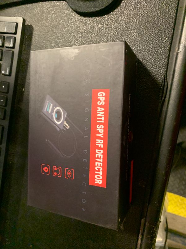 Photo 1 of Hidden Camera Detectors, Anti Spy Camera Finder, GPS Tracker Detector, Hidden Devices Detector for Airbnb, Hotels, Bathroom, Home, Office (Black)