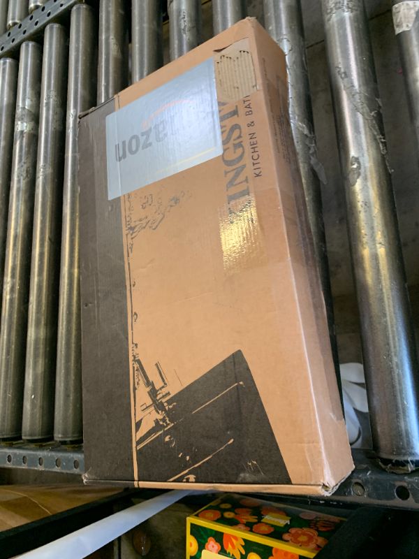 Photo 1 of Kingston Brass KS3107AL Wall Mount Pot Filler Kitchen Faucet, Brushed Brass 20 x 2.63 x 8