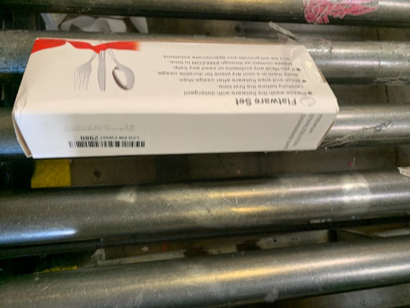 Photo 1 of 40 Piece Silverware Set Service for 8,Premium Stainless Steel Flatware Set,Mirror Polished Cutlery Utensil Set,Durable Home Kitchen Eating Tableware Set,Include Fork Knife Spoon Set,Dishwasher Safe