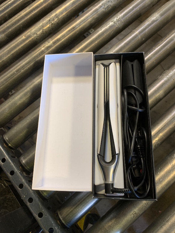 Photo 1 of ghd Chronos Styler - 2” Smart Flat Iron Hair Straightener with HD Motion-Responsive Technology, Faster Styling, 24-Hour Results, More Shine, Less Frizz, and No Extreme Heat Damage - White