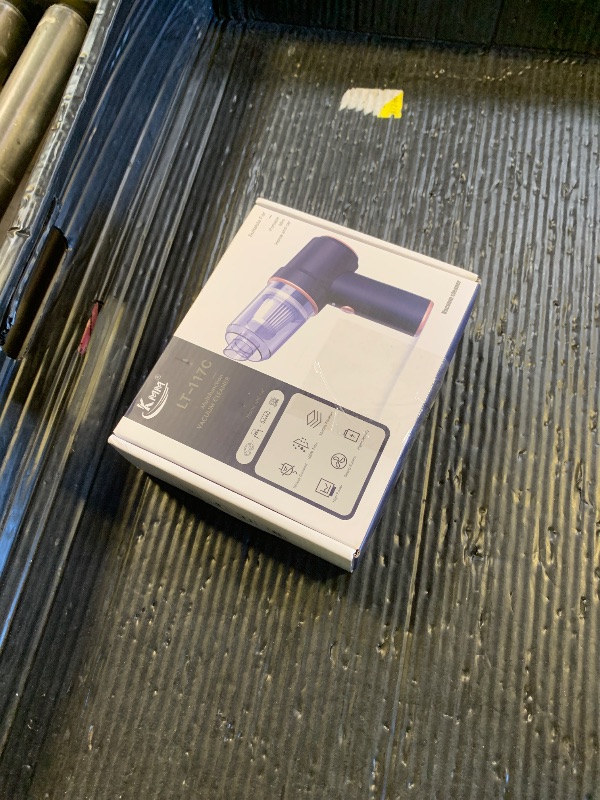 Photo 1 of *NOT FUNCTIONAL: SELL FOR PARTS*KMM Handheld Car Vacuum Cleaner, 9000Pa Vacuum Cleaner and Air Duster, 120W High Power Hand Held Vacuum with LED Light and Multi-Nozzles for Car, Home, Office, Pet