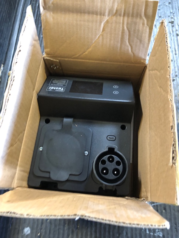 Photo 1 of EVqiaoyi Portable Type 1 EV Charger Tester J1772 Charging Station Test with Resistive Load & Vehicle Simulator for EVSE Installation and Testing