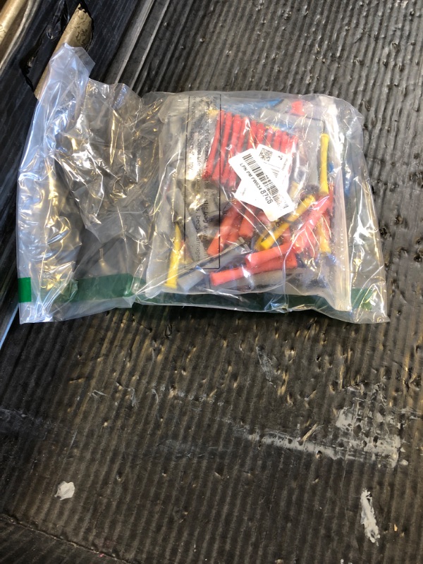 Photo 1 of 100 Pieces Hair Perm Rods Non-slip Hair Rollers Plastic Cold Wave Perming with Elastic Rubber Band Short Curlers for Hairdressing Styling(Multi-size,Multi-color)