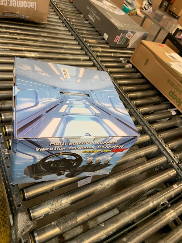 Photo 1 of DOYO Gaming Steering Wheel with Pedals and Shifter, 1080° Racing Wheel with Paddle Shifters, Vibration Feedback, Steering Wheel for PC, PS4, Xbox One, Xbox Series X|S, PS3 and Switch