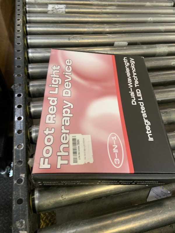 Photo 1 of Kaoudt 2026 Upgraded Red Light Therapy for Feet, Medical-Grade TPU Film & Easy-Clean Design, Dual-Wavelength LEDs, Full Foot Coverage for Neuropathy Support & Plantar Fasciitis Pain, FSA/HSA Eligible