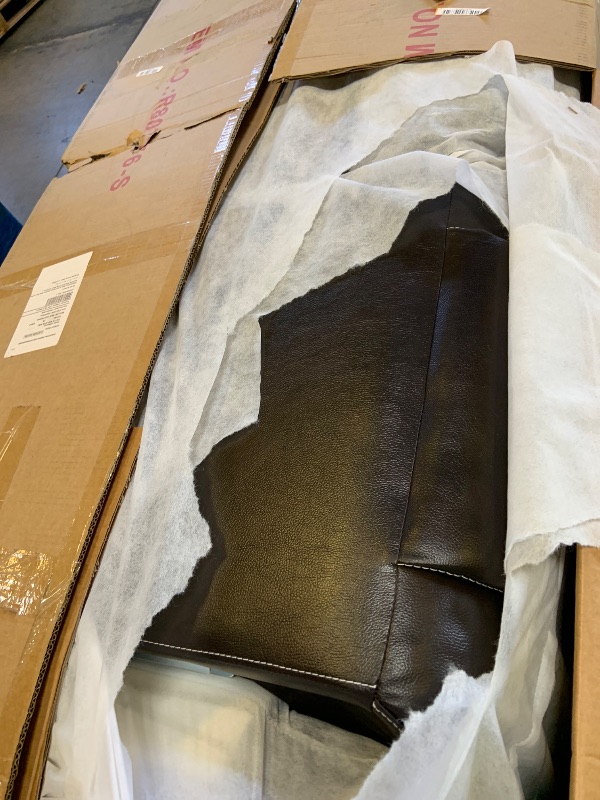 Photo 1 of Ball & Cast Power Recliner Sofa Set Leather Reclining Sofa Set Living Room Furniture Set 3PCS Recliner Couch Loveseat & Chair Sets with Coffee Table,Reading Light,Cup Holders for Home Theater Seating