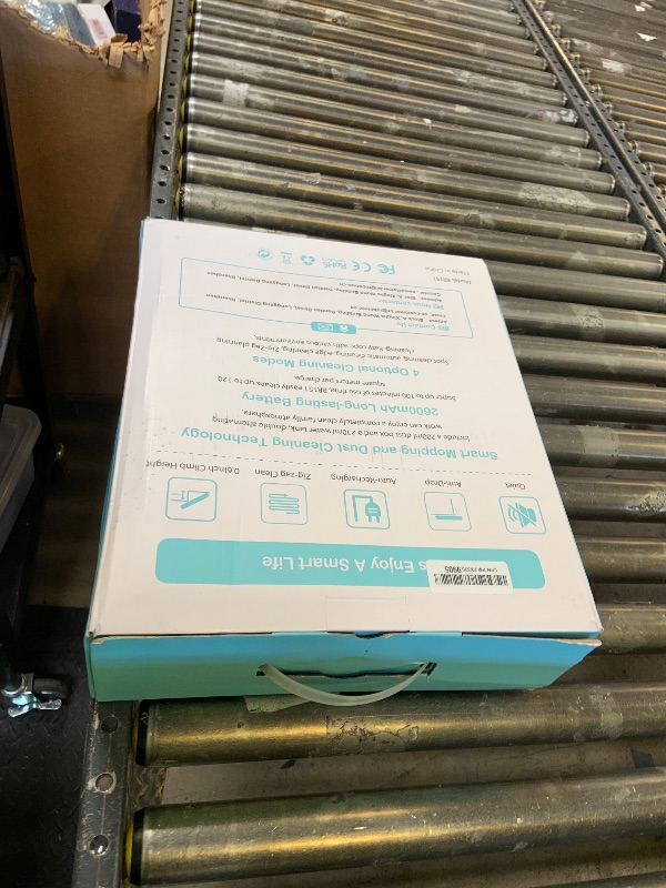 Photo 1 of ZCWA Robot Vacuum,Robot Vacuum and Mop Combo with Schedule,APP/Remote/Voice,Strong Suction,Slim Self-Charging 2 in 1 Floor Cleaner for Pet Hair,Carpets,Hard Surfaces