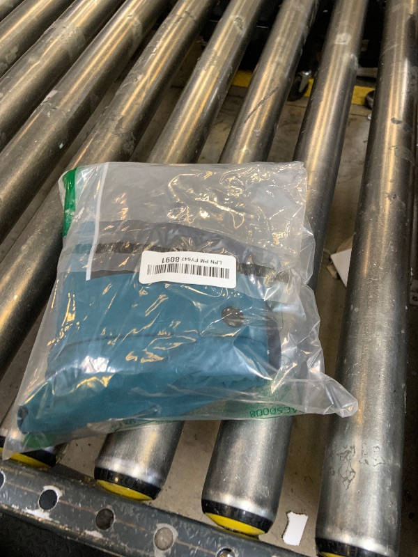 Photo 1 of LOVELONGLONG Waterproof Dog Raincoat with Removable Hood – Outdoor Full Body Dog Jacket, Windproof Snowproof Shell Suit – All Season Pet Rain Gear Ocean Teal S+