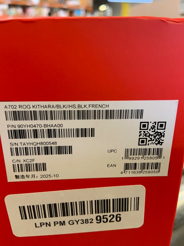 Photo 1 of ASUS ROG Kithara Gaming/Audiophile Open-Back Wired Headphones with Mic – ROG-Tuned HIFIMAN Planar Magnetic Drivers, Adjustable Headband, Extra Ear Pads, Compatible with DACs, Amps, PC, Console, Mobile