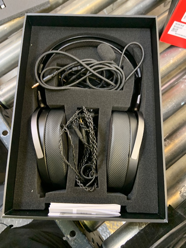 Photo 1 of ASUS ROG Kithara Gaming/Audiophile Open-Back Wired Headphones with Mic – ROG-Tuned HIFIMAN Planar Magnetic Drivers, Adjustable Headband, Extra Ear Pads, Compatible with DACs, Amps, PC, Console, Mobile