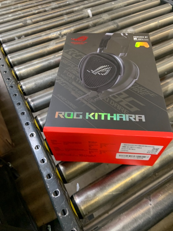 Photo 1 of ASUS ROG Kithara Gaming/Audiophile Open-Back Wired Headphones with Mic – ROG-Tuned HIFIMAN Planar Magnetic Drivers, Adjustable Headband, Extra Ear Pads, Compatible with DACs, Amps, PC, Console, Mobile