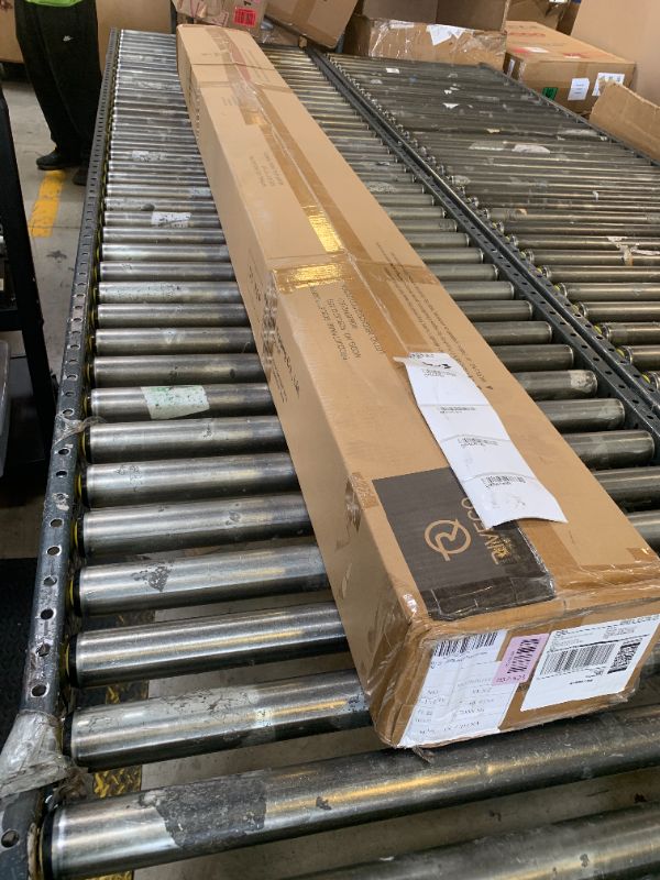 Photo 1 of RIVECO 42U 19” Adjustable Depth Server Rack Support Up to 1700LBS Floor Standing 4 Post Rack with L Rails & Load-Bearing Casters Universal for Network Equipment Black