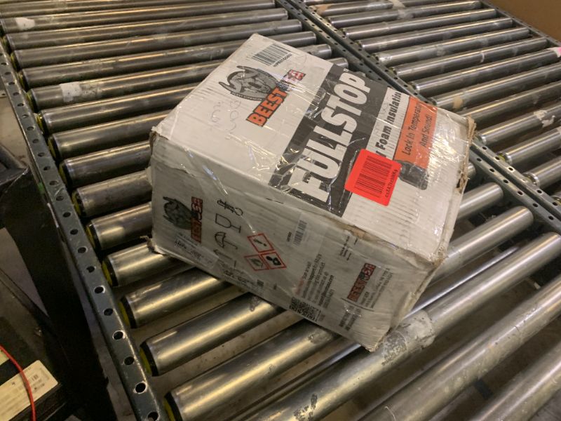 Photo 1 of BEEST FullStop Spray Foam Insulation for Wall & Attic (240 Board ft/sq.ft) Perfect Heat & Acoustic Proofing for Reduced Energy Bills - One Component Polyurethane Foam Insulation Can, 12 Pack (26.8 oz)