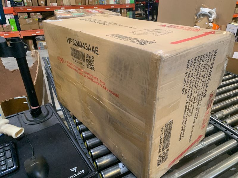 Photo 1 of LIKIMIO 30 Inch Bathroom Vanity with Sink, Towel Holder & Adjustable Solid Wood Legs for Uneven Floor, Modern Bathroom Storage Cabinet with Tip-Out Drawer, 2 Drawers & Adjustable Shelf, White