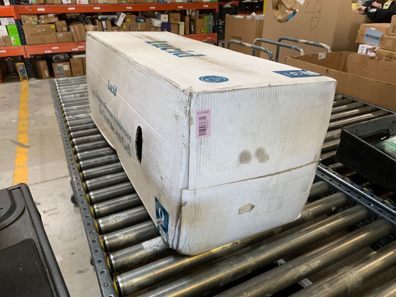 Photo 1 of Lucid 8 Inch Memory Foam Mattress - Medium Plush Feel - Infused with Refreshing Bamboo Charcoal and Cooling Gel - Bed in a Box - Temperature Regulating - Pressure Relief - Breathable - Queen Size