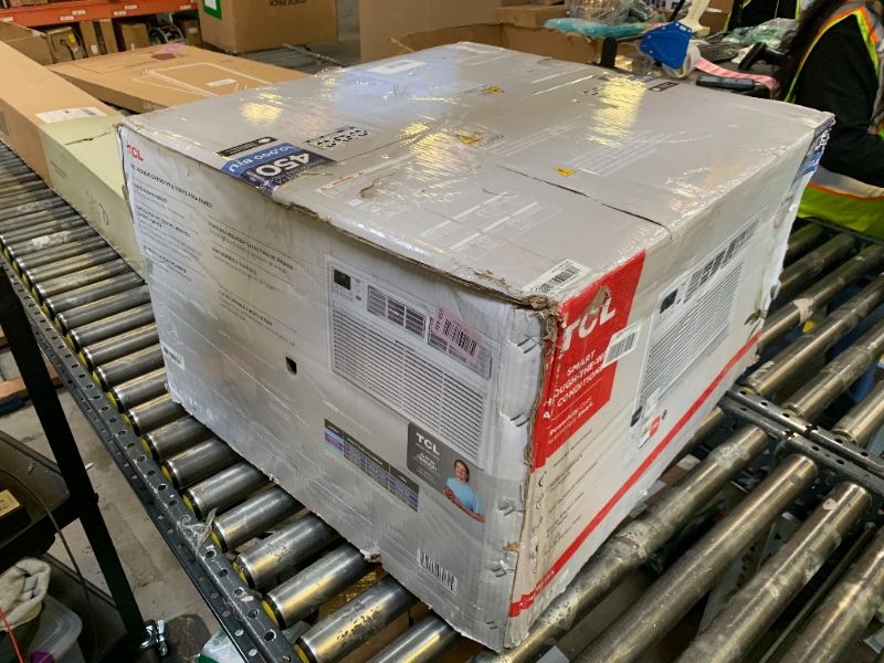 Photo 1 of TCL 10000 BTU Smart Through-the-Wall Air Conditioner, Quiet Energy Efficient Wall Mounted AC, Fan & Dehumidifier for Rooms Up To 450 Sq. Ft., 230V, Remote Control, Works with Alexa/Google Assistant