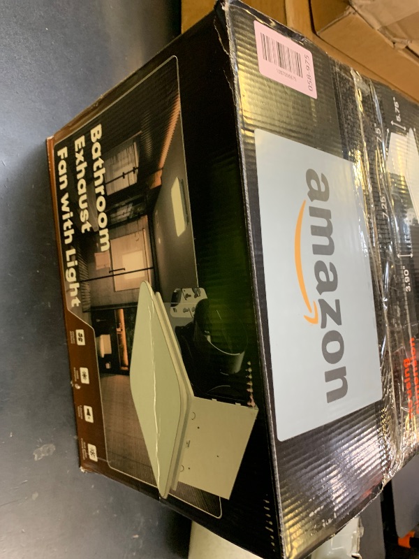 Photo 1 of Fitop Bathroom Exhaust Fan with Light, 110 CFM 43W 1200LM Ceiling Mount Shower Ventilation Exhaust with Light, 1.0 Sones Bathroom Vent with Light, Bathroom Fan LED Light 3000K/4000K/5000K