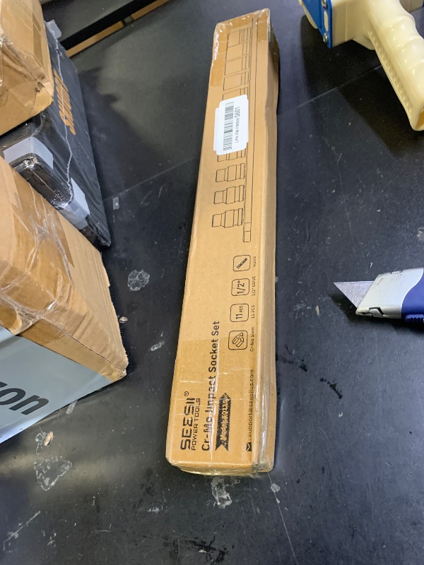 Photo 1 of 1/2 Inch Drive Impact Socket Set, 11-Piece Metric (10-24mm), Professional Chromoly Steel (CR-MO), 6-Point Shallow Sockets for Impact Wrench, Automotive Repair & General Mechanic Tools