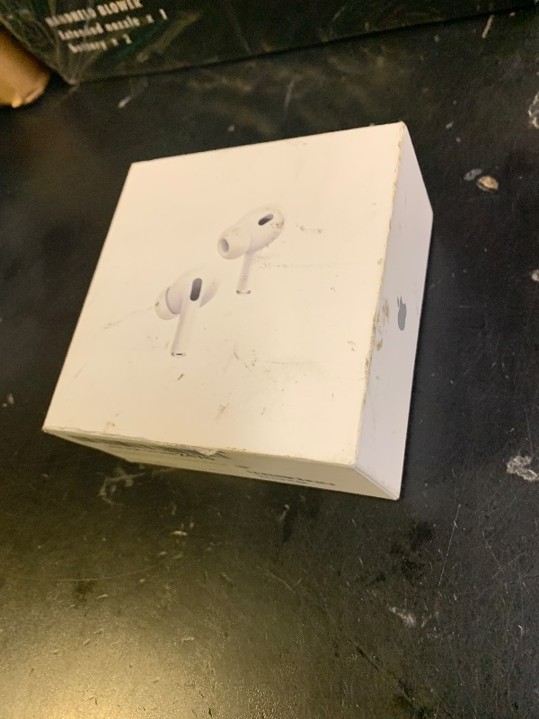 Photo 1 of Apple AirPods Pro 2 Wireless Earbuds, Active Noise Cancellation, Hearing Aid Feature, Bluetooth Headphones, Transparency, Personalized Spatial Audio, High-Fidelity Sound, H2 Chip, USB-C Charging