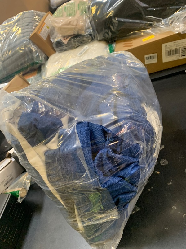 Photo 1 of The Durable Polyester Kivik Loveseat with Chaise Sofa Cover (Width is 110.2", Not 125") Compatible for IKEA Kivik Sectional Corner Slipcover (Blue)