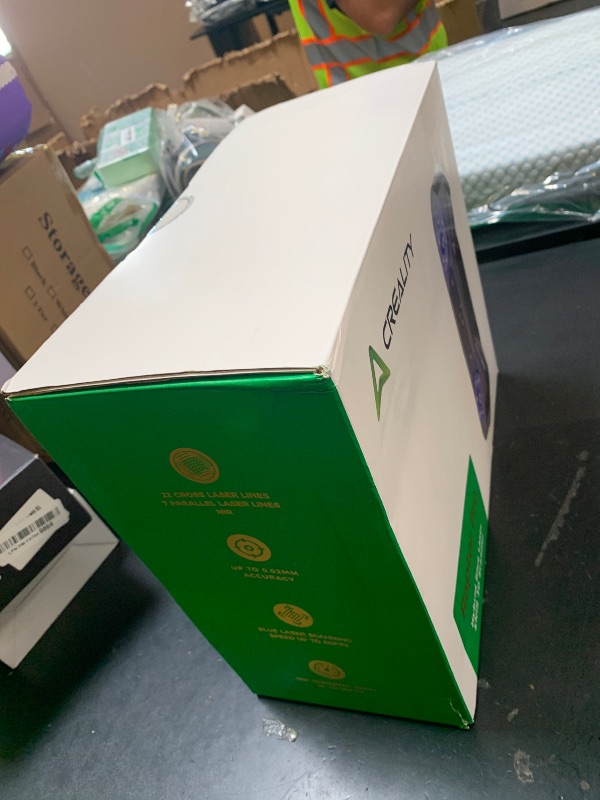 Photo 1 of Creality 3D Scanner Raptor Pro for Automotive & Engineering Projects with Metrology-Grade 0.02mm Accuracy,22+7 Blue Laser, Up to 60FPS Scanning Speed