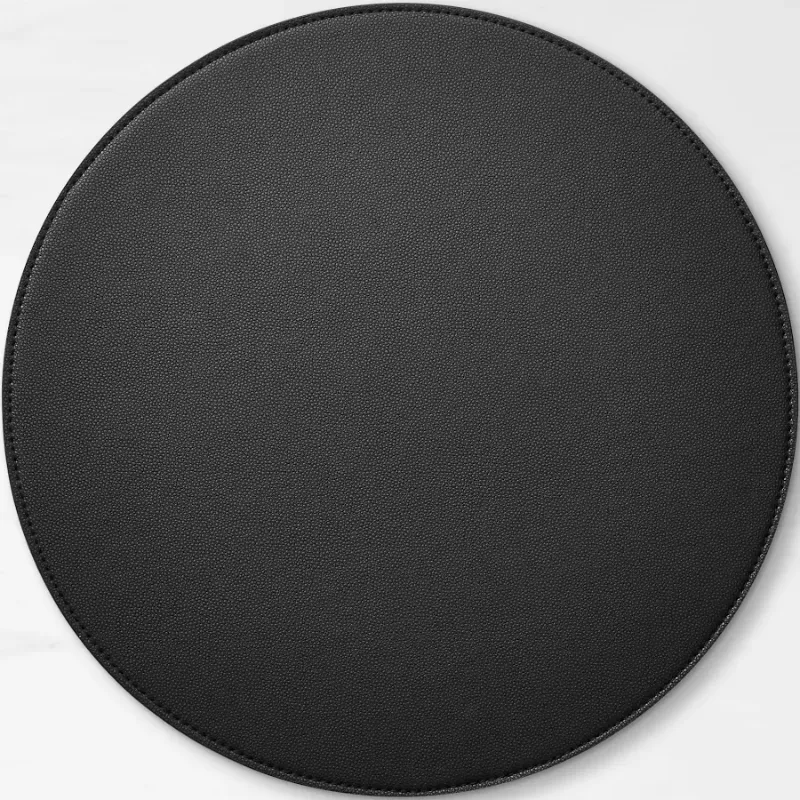 Photo 1 of Faux Shagreen Round Placemat