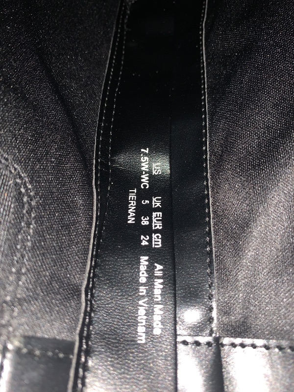 Photo 1 of Botte cavalière en cuir Penny mollets forts