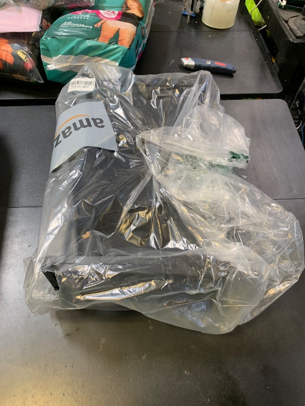 Photo 1 of OPNICE Desk Organizer and Accessories, 2-Tier Computer Monitor Stand Riser with Drawer and 2 Pen Holders, Laptop Stand, Office Desk Accessories for Office Supplies, Black