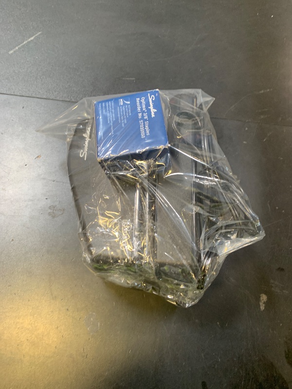 Photo 1 of Swingline Electric Stapler Value Pack, 50 Sheet Capacity, includes Optima 50 Stapler, 5000 Staples and Staple Remover (48209)