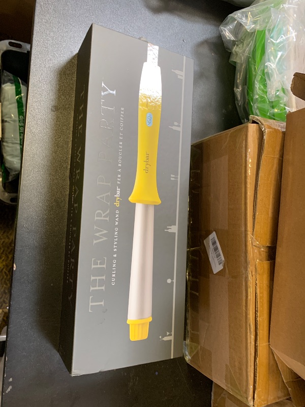 Photo 1 of Drybar The Wrap Party Curling & Styling Wand – Long-Lasting Waves and Curls – Salon Hair Curling Wand