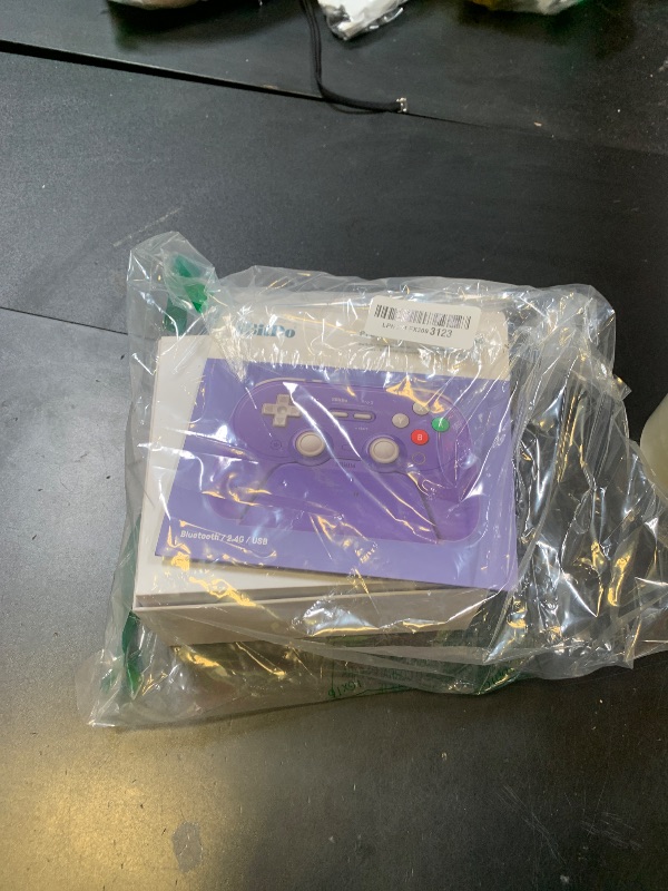 Photo 1 of 8BitDo Pro 3 Bluetooth Controller for Switch/Switch 2 – TMR Joysticks, Swappable ABXY Buttons, Pro Back Buttons, Charging Dock, Hall Effect Triggers, for Windows, Apple, SteamOS, Android - Purple