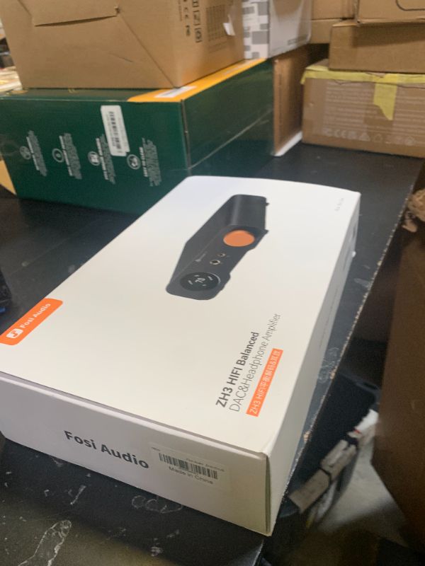 Photo 1 of Fosi Audio ZH3 DAC Headphone Amp, Fully Balanced Preamp with AKM4493SEQ XMOS XU316 PCM 768kHz for Amplifiers, USB/Optical/COAX/RCA/12V Trigger Input, XLR/RCA/4.4mm/6.35mm Output with Remote